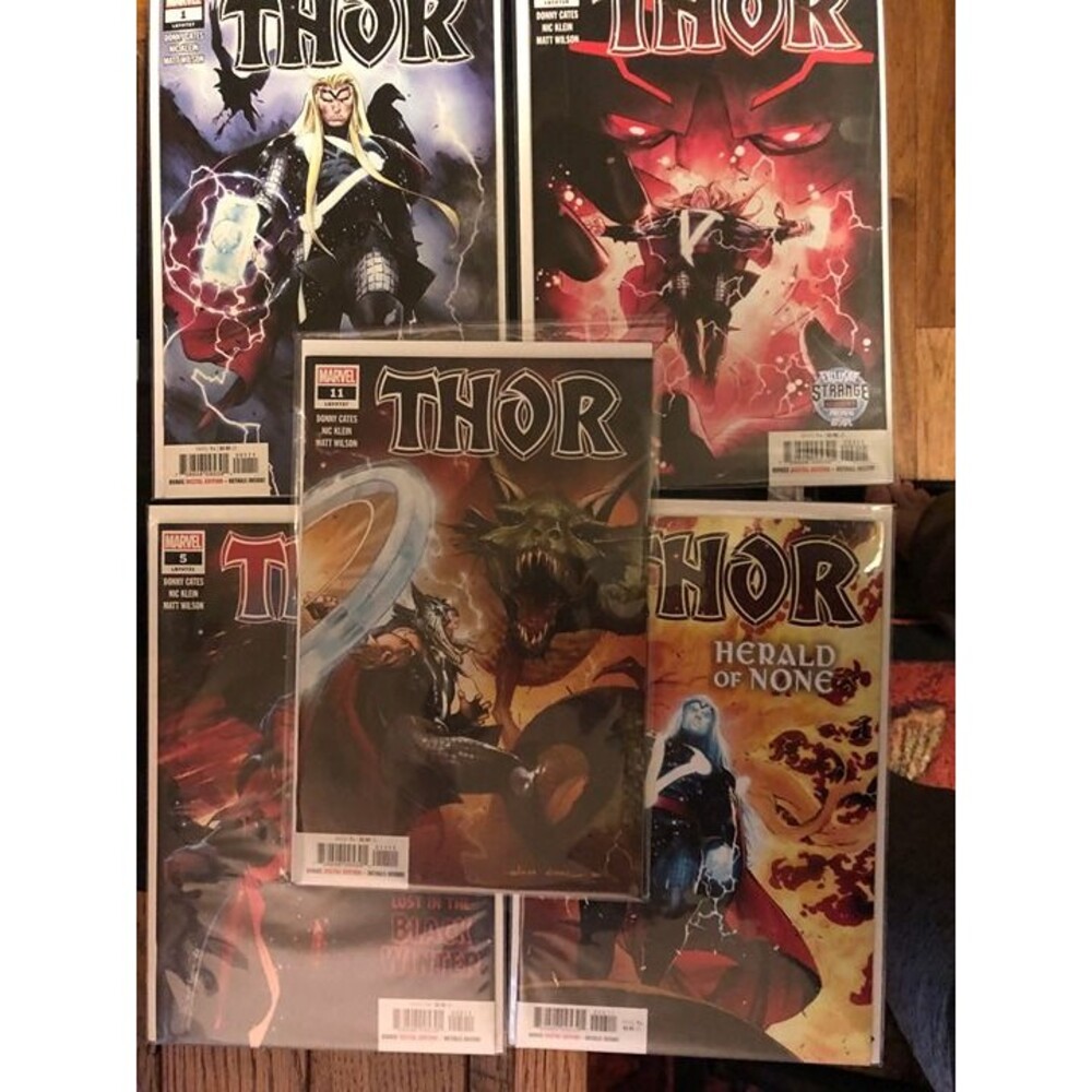 THOR #1,2,11,85 1ST FULL APPEARACE BLACK WINTER MARVEL DONNY CATES 1ST PRINTING